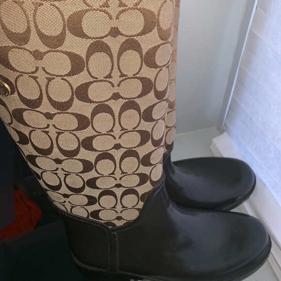 coach boots womens